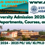 Assam University Admission 2025