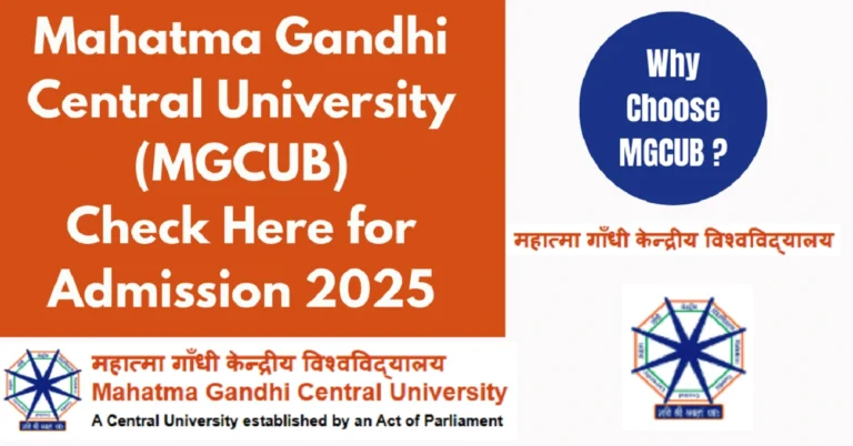 Mahatma Gandhi Central University (MGCUB)