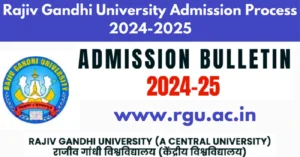 RGU Admission Process 2024-2025