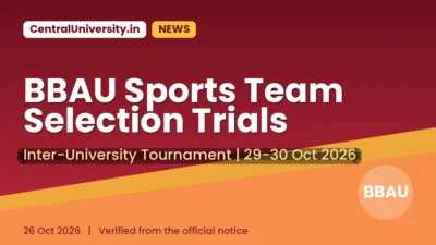 BBAU Sports Team Selection Trials