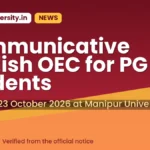 Communicative English OEC for PG Students