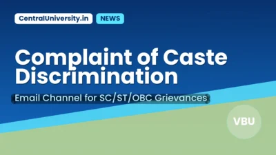 Complaint of Caste Discrimination