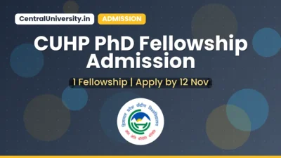 CUHP PhD Fellowship Admission