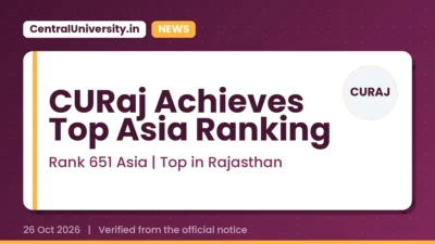 CURaj Achieves Top Asia Ranking