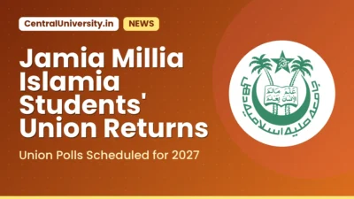 Jamia Millia Islamia Students' Union Returns