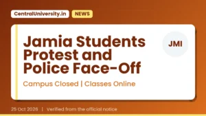 Jamia Students Protest and Police Face-Off