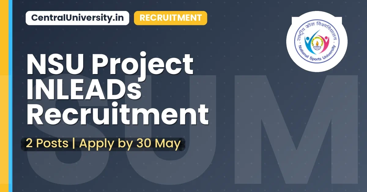 NSU Project INLEADs Recruitment