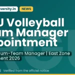 RGU Volleyball Team Manager Appointment